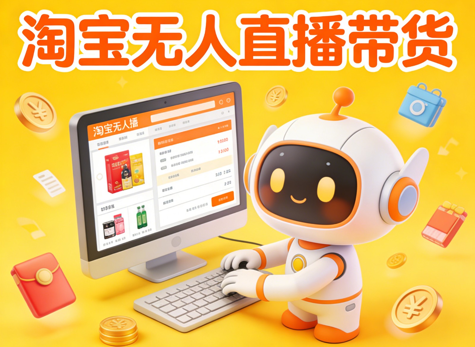 淘宝无人直播带货，24小时自动卖货，月佣金1W+，不违规不封号，不用露脸-云创网