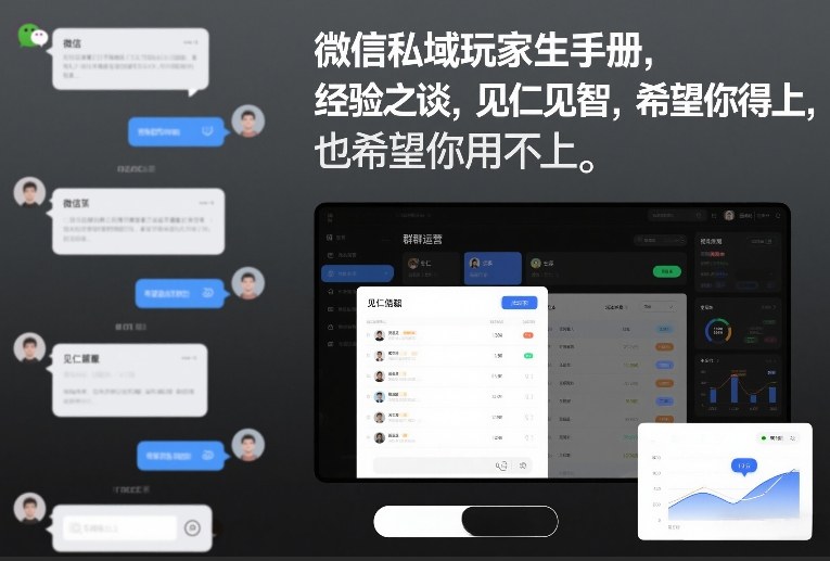 微信私域玩家生存手册，经验之谈，见仁见智，希望你用得上，也希望你用不上【文档】-云创网