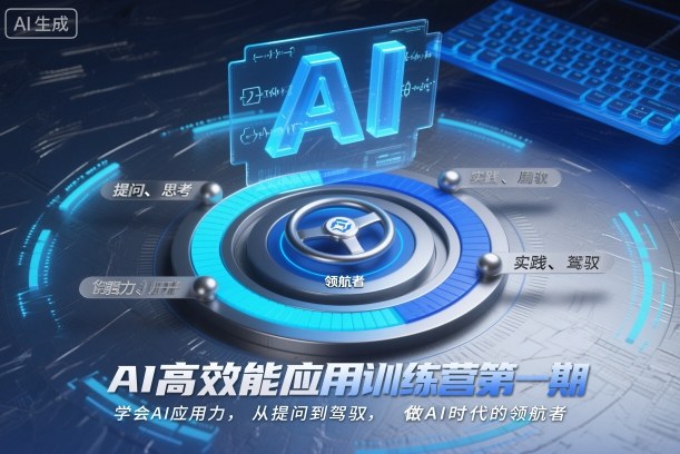 AI高效能应用训练营第一期，学会AI应用力，从提问到驾驭，做AI时代的领航者(更新)-云创网