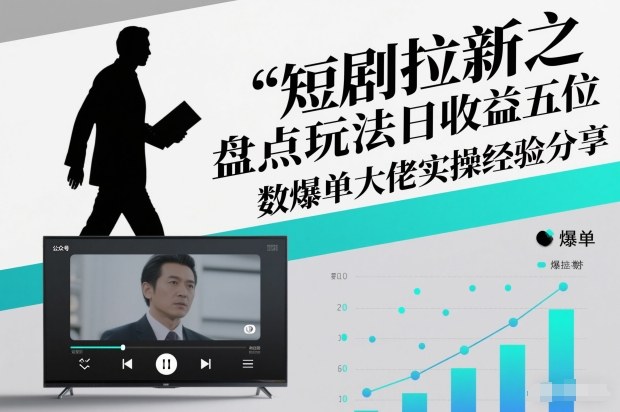 短剧拉新之盘点玩法日收益五位数爆单大佬实操经验分享-云创网