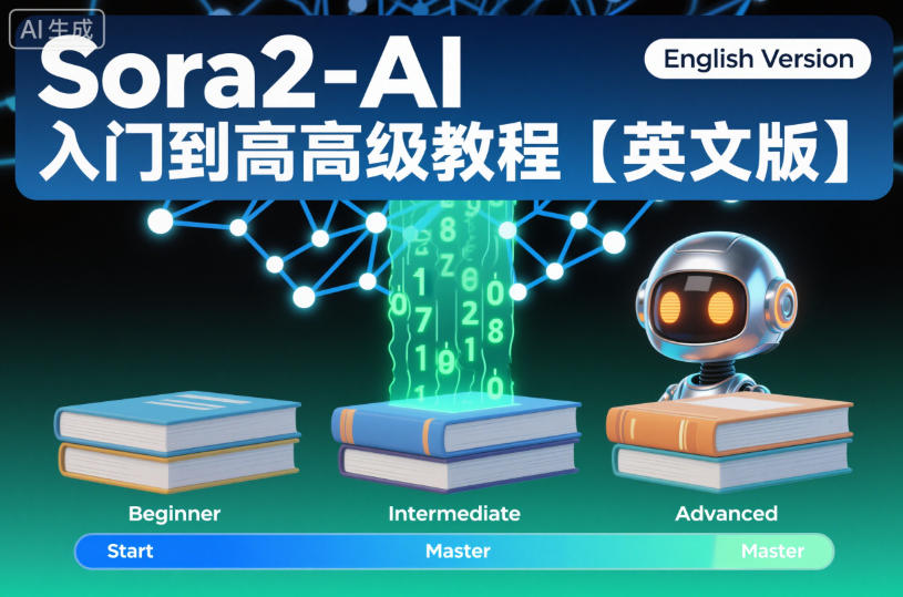 Sora2-AI入门到高级教程【英文版】-云创网