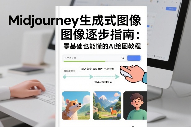 Midjourney生成式图像逐步指南：零基础也能懂的AI绘图教程-云创网