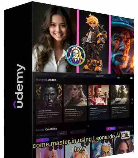 图片[2]-比Midjourney更好的Leonardo AI绘画图像大师班教程-16讲-中英字幕-云创网