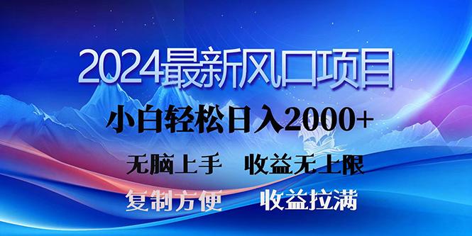 (10078期)2024最新风口！三分钟一条原创作品，日入2000+，小白无脑上手，收益无上限-云创网