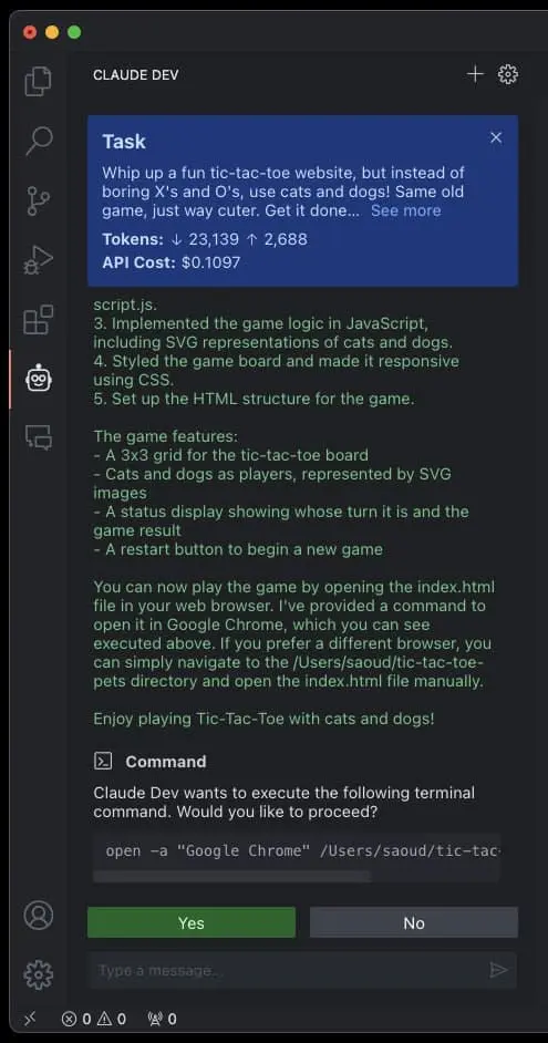 Claude Dev｜AI编程-云创网