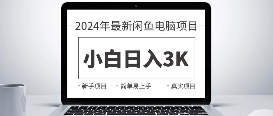 2024最新闲鱼卖电脑项目，新手小白日入3K+，最真实的项目教学-云创网